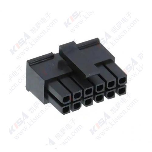 Molex  矩形連接器-外殼  43025-1200  300個(gè)起訂