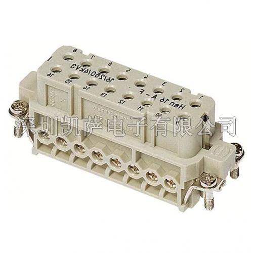 HARTING重負(fù)荷電源連接器09200162812