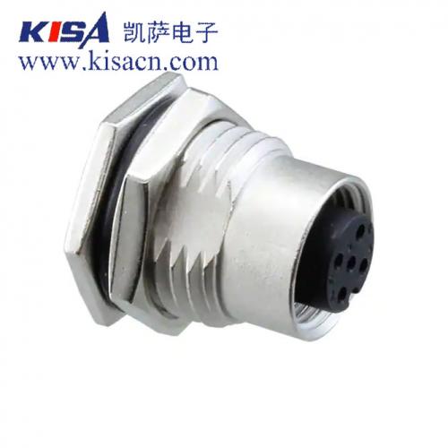 Amphenol圓形連接器組件M12A-05PFFS-SF8002