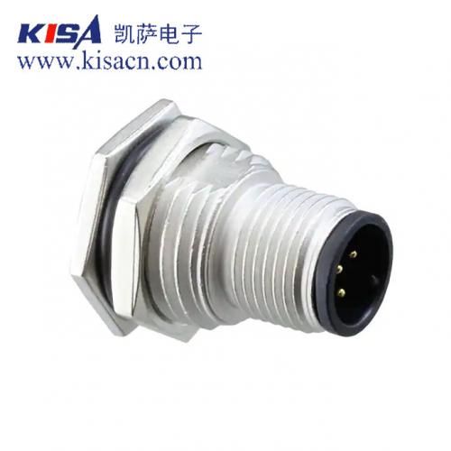 Amphenol圓形連接器組件M12A-05PMMS-SF8002