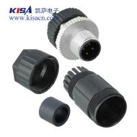 Amphenol圓形連接器組件M12A-04BMMB-SL7001