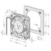 412F-2H緊湊型交直流風(fēng)機(jī)ebmpapst原裝正品