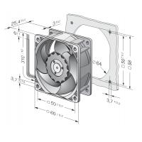 622N緊湊型交直流風(fēng)機(jī)ebmpapst原裝正品