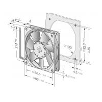 3414N緊湊型交直流風(fēng)機(jī)ebmpapst全新原裝正品