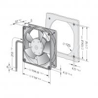 4314緊湊型交直流風(fēng)機ebmpapst全新原裝正品